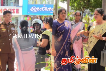 மட்டக்களப்பில் பொலிஸாரால் தடுத்து நிறுத்தப்பட்ட காணாமல் ஆக்கப்பட்ட உறவுகளின் கவனயீர்ப்பு போராட்டம்