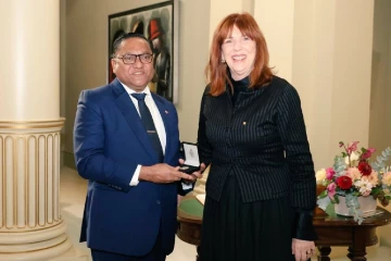 විදේශ කටයුතු අමාත්‍ය විජිත හේරත් මෙල්බර්න් නුවරට - වික්ටෝරියා ප්‍රාන්තයේ ආණ්ඩුකාරවරිය හමුවෙයි