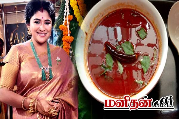 காரசாரமான பீட்ரூட் ரசம்-ப்ரீத்தி சஞ்சீவின் ரெசிபி- செய்து பாருங்க. | Beetroot Rasam Recipe In Tamil