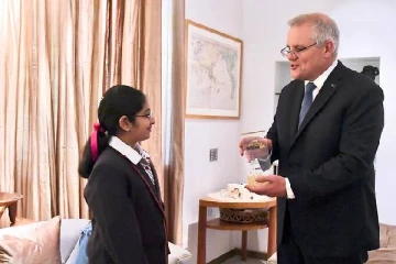 அவுஸ்திரேலியாவில் தமிழ்ச் சிறுமியொருவருக்கு கிடைக்கப்பெற்றுள்ள பாராட்டு