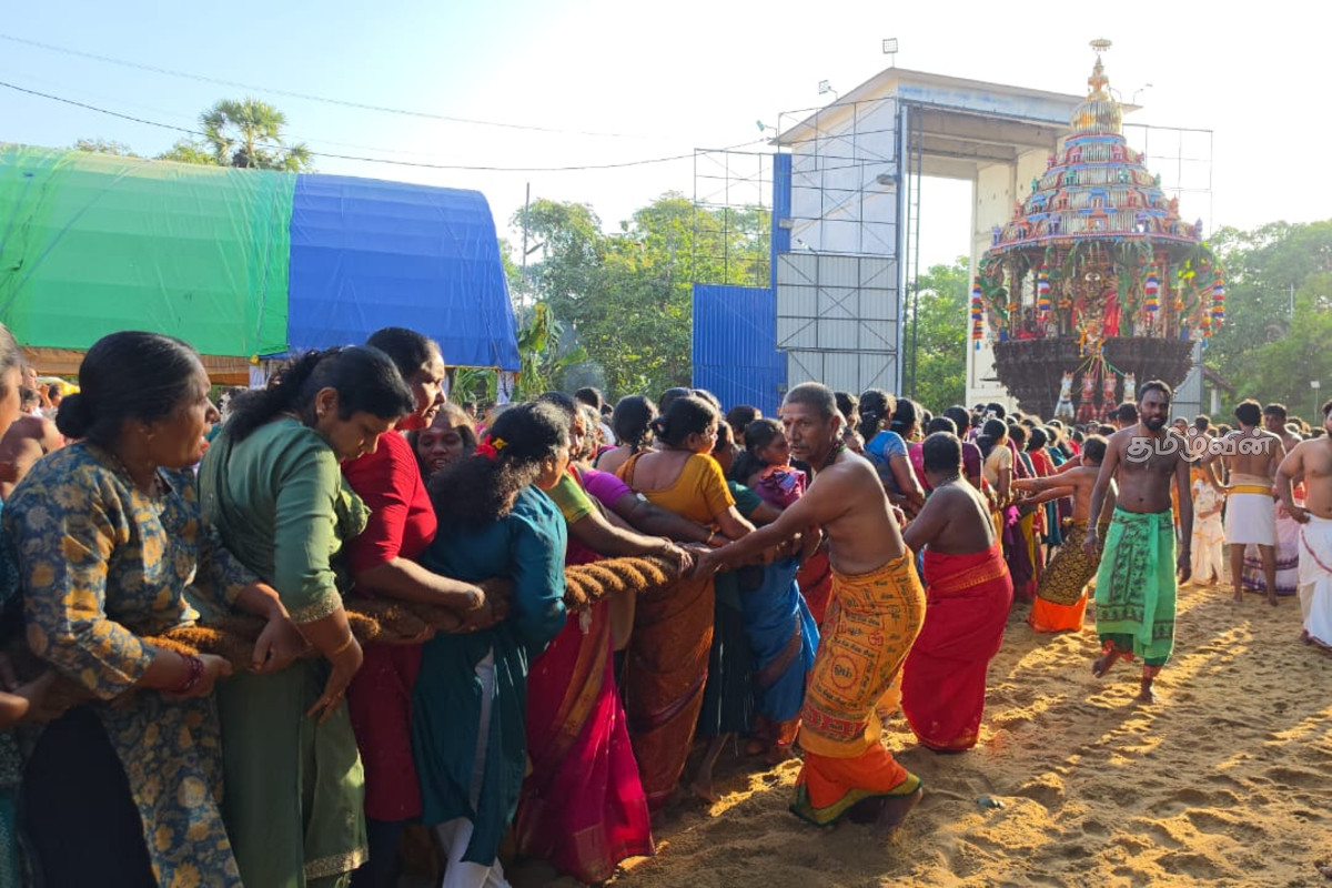 மாமாங்கேஸ்வரர் ஆலய தேர் திருவிழா! விண்ணைப்பிளந்த பல்லாயிரக்கணக்கான பக்தர்களின் அரோகரா கோஷம் | Mamangeswara Temple Cultural Event