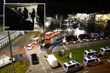 ஜேர்மனியில் கையில் துப்பாக்கியுடன் விமான நிலையத்திற்குள் புகுந்த மர்ம நபர்: அலறிய பயணிகள்