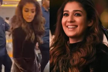 பொது இடத்தில் ஆடையை மிதித்த நபர்!! கோபத்தில் நடிகை நயன்தாரா செய்த செயல்..