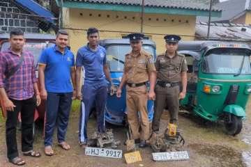 முச்சக்கரவண்டி விற்பனை நிலையமொன்றின் சாரதி கைது! கைப்பற்றப்பட்ட முச்சக்கரவண்டிகள்
