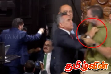 மெக்சிகோ செனட்டில் வெடித்த மோதல்! பின்னனியில் ட்ரம்ப்