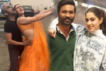 மேக்கப்மேனுடன் நெருக்கமாக ஆட்டம் போட்ட தனுஷ் பட நடிகை.. ஷாக்கான ரசிகர்கள்