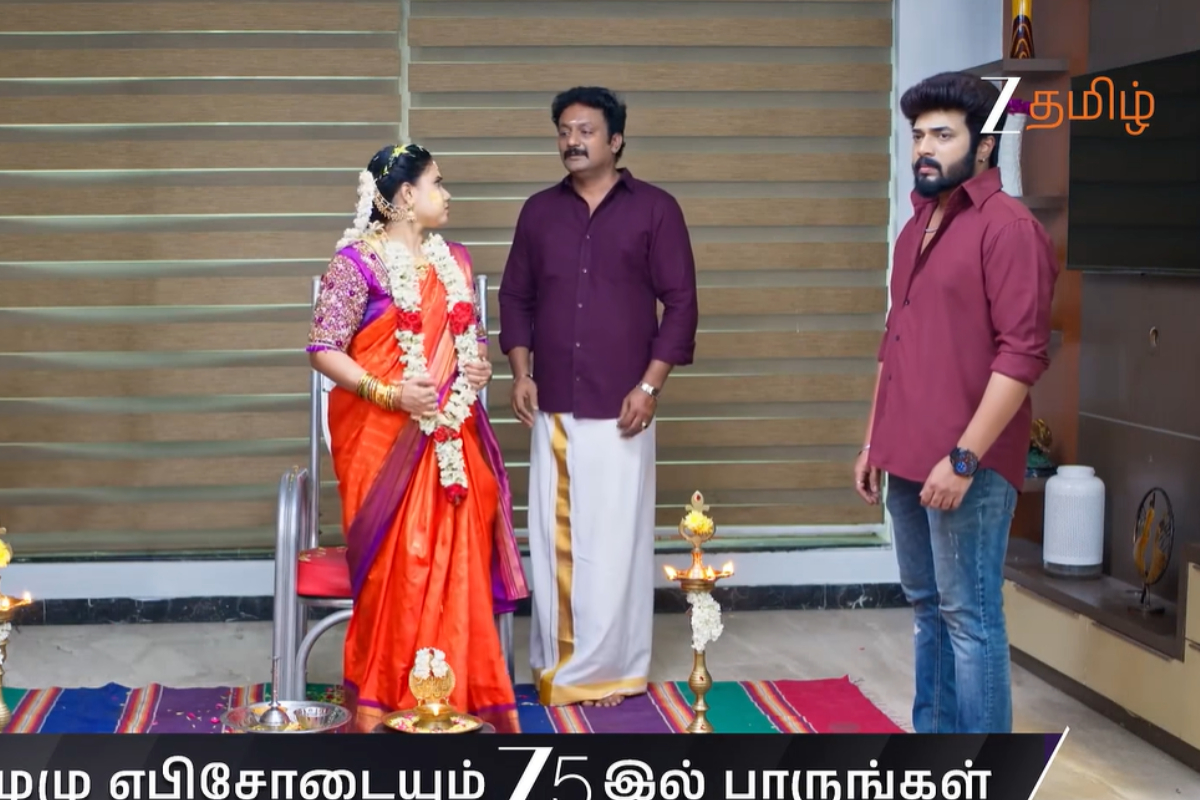 ரோகினிக்கு நடக்கும் வளைகாப்பு.. வருத்தத்தில் இருந்த ரேவதிக்கு காத்திருந்த இன்ப அதிர்ச்சி! - கார்த்திகை தீபம் இன்றைய எபிசோட் அப்டேட் | Karthigai Deepam Today Episode ரோகினிக்கு நடக்கும் வளைகாப்பு.. வருத்தத்தில் இருந்த ரேவதிக்கு காத்திருந்த இன்ப அதிர்ச்சி! - கார்த்திகை தீபம் இன்றைய எபிசோட் அப்டேட் | Karthigai Deepam Today Episode