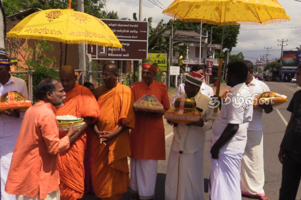 நாகவிகாரையில் இடம்பெற்ற வஸ்திர தானமும் - கட்டின பிங்கல வைபவமும் | Naga Viharai Festival