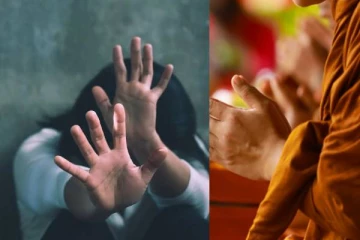 இலங்கையில் வெளிநாட்டு பெண்ணுக்கு பிக்குவால் நேர்ந்த கொடூரம்!