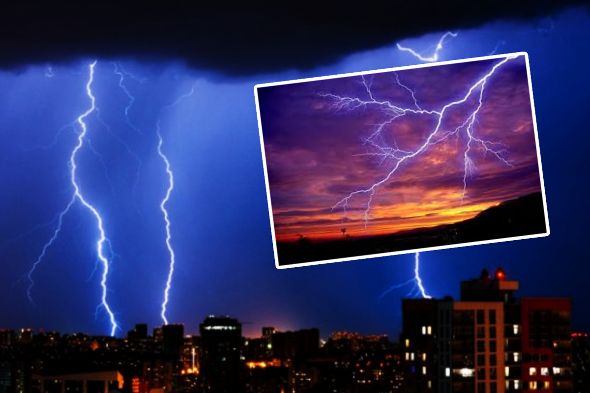 கடும் மின்னல் எச்சரிக்கை