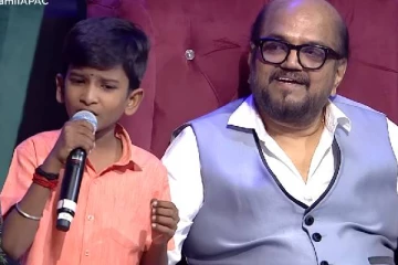 சரிகமப சீனியர் 5-ல் மீண்டும் திவினேஷ்!! வித்யாசாகரையே பிரம்மிக்க வைத்துட்டாரே..