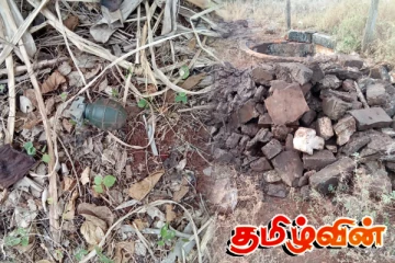 புன்னாலைக்கட்டுவன் பகுதியில் அடையாளம் காணப்பட்ட கைக்குண்டு