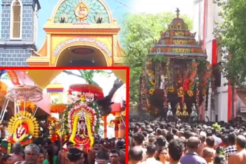 விண்ணதிர்ந்த அரோகரா கோசத்துடன் தேரில் பவனி வந்த தொண்டைமானாறு செல்வச்சந்நிதி முருகன்