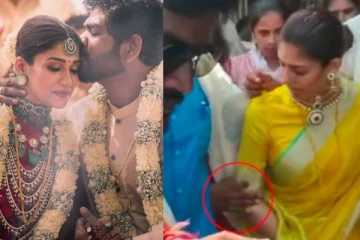 கூட்டத்தில் நயன்தாராவிடம் சில்மிஷம் செய்த செயல் மர்மநபர் ! ஷாக்கான கணவர் விக்னேஷ் சிவன்..