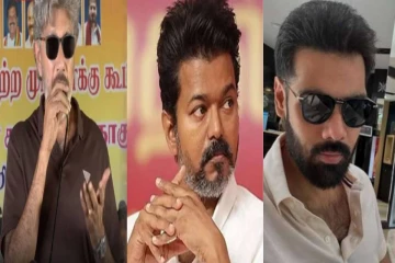விஜய்யை மேடையில் மோசமாக விமர்சித்த சத்யராஜ் : அப்பாவையே தாக்கி பதிவிட்ட சிபிராஜ்!
