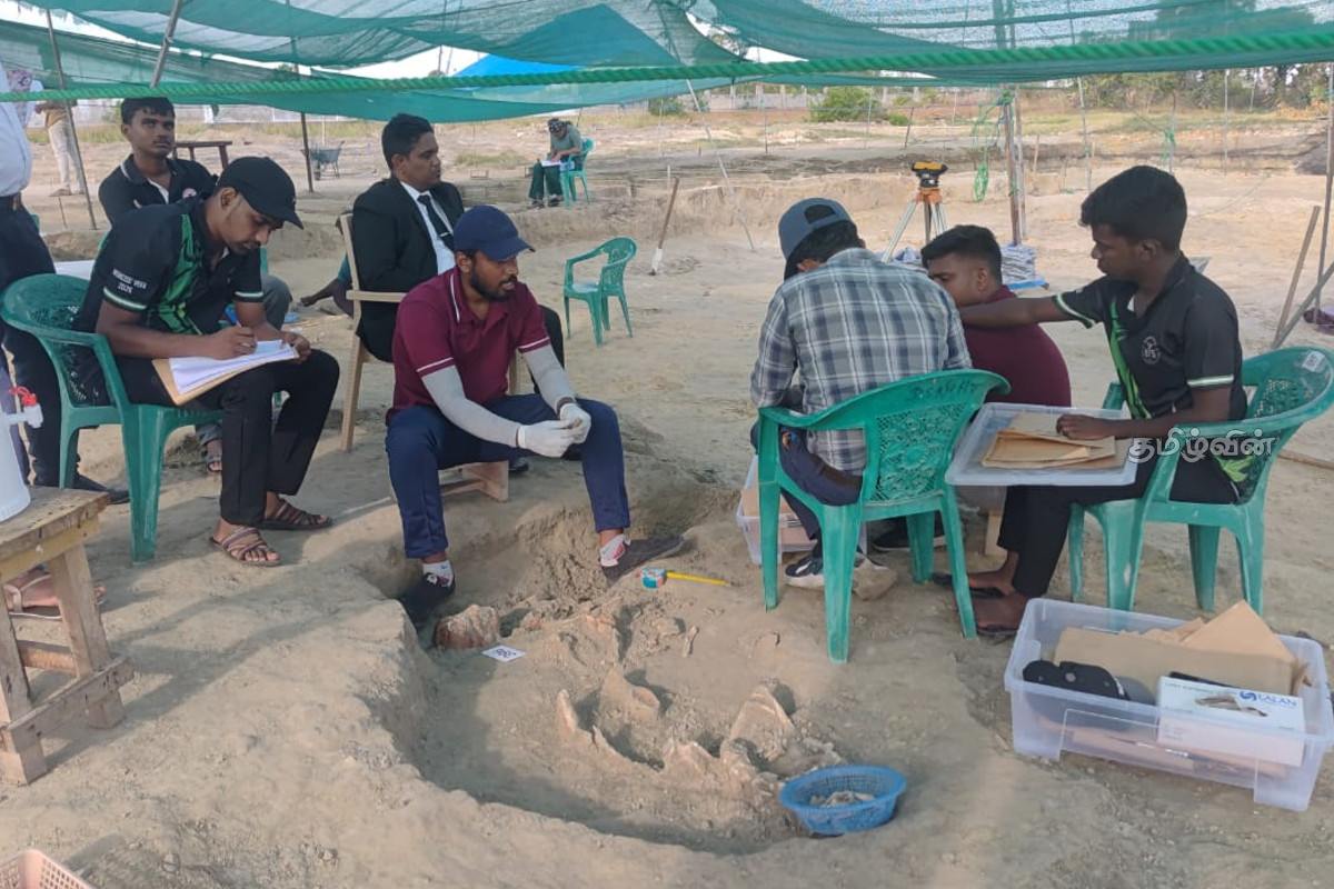 செம்மணி மனிதப் புதைகுழியில் இன்றுடன் 412 மனித எலும்பு எச்சங்கள் மீட்பு | Chemmani 412 Human Skeletal Remains