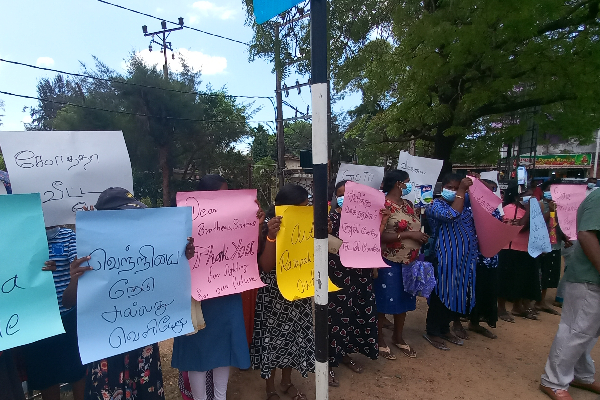 யாழில் பல பகுதிகளிலும் போராட்டங்கள் முன்னெடுப்பு | Protest Parts Jaffna Auspices United People Force