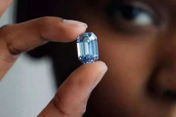 ஏப்ரலில் ஏலத்திற்கு வரும் அரிய வகை நீல நிற வைரத்தின் விலை இத்தனை கோடியா?