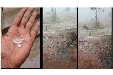 Wow... சென்னை, தெலுங்கானாவில் பெய்த ஆலங்கட்டி மழை... - ரம்மியமான வீடியோ...!