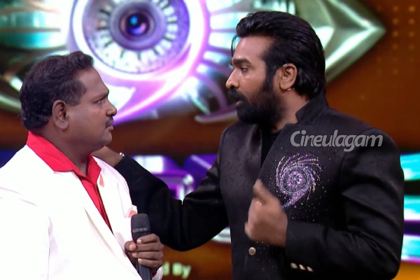 இதுதான் வேணாம்னு சொன்னேன்.. வாட்டர் மெலன் சுதாகருக்கு விஜய் சேதுபதி கொடுத்த நோஸ் கட் | Watermelon Sudhakar Bigg Bos 9 First Contestant