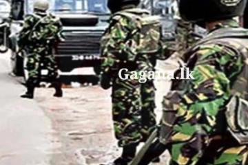 අණ නොතකා ධාවනය කළ යතුරු පැදියකට වෙඩි - සැකකරුවන් පලා යයි..