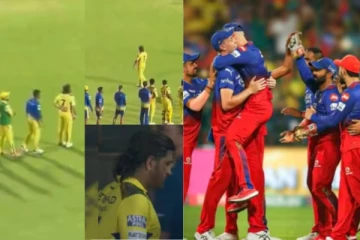 கைகுலுக்க வராத ஆர்சிபி வீரர்கள் - திரும்பி வந்த தோனி - அவமதிக்கப்பட்டாரா??