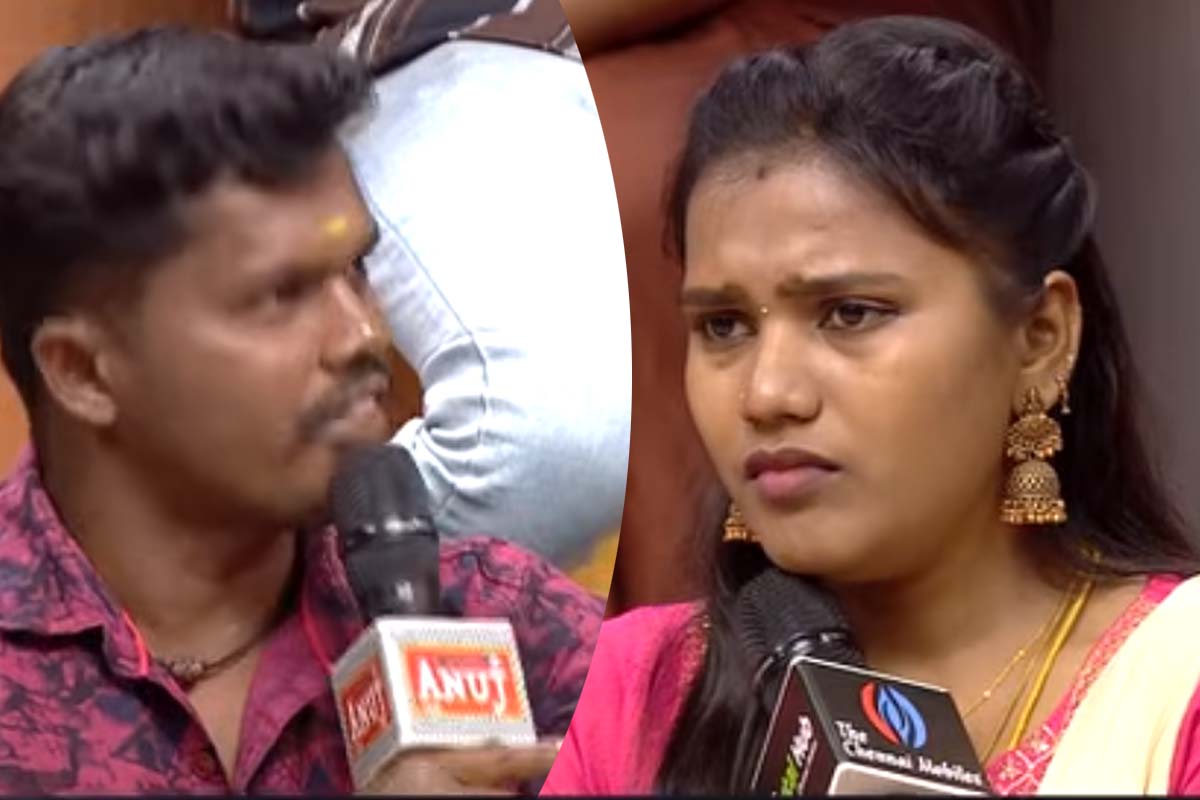 நடுவீட்டில் பெண்ணின் புடவையை அவிழ்ந்து அரங்கேறிய கொடூரம்! கணவரிடம் தொகுப்பாளர் கேட்ட கேள்வி | Tamizha Tamizha Woman Saree Unwrap Tortured