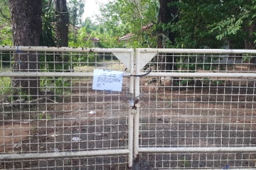 வவுனியா வாடி வீடு வளவுக்குள் நுழைவதற்கு நகரசபையால் தடை விதிப்பு