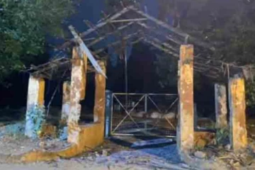 நல்லூர் கிட்டுப் பூங்காவிற்கு தீ வைப்பு