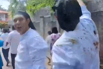 සුගීෂ්වර බණ්ඩාරගේ අසූචි ප්‍රහාරය පොලිසියට යයි - ශ්‍රී ලංකා පොලීසියෙන් කැඳවීමක්