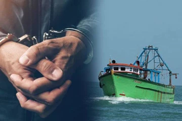 படகு மூலம் நாட்டுக்கு வந்த போதைப்பொருள் கடத்தல்காரர் கைது