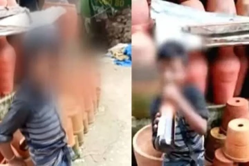 சிறுவனை பீர் குடிக்க கட்டாயப்படுத்திய நபர் கைது