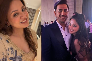 ஹீரோயின்களுக்கே டஃப் கொடுக்கும் MS தோனியின் மனைவி சாக்ஷி சிங்!! புகைப்படங்கள்..