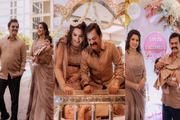 நடிகர் ரெடின் கிங்ஸ்லியின் குழந்தையை கொஞ்சிய திருமாவளவன் | Thirumavalavan Caressed Actor Redin Kingsleys Baby