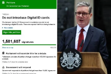 பிரித்தானியாவின் கட்டாய அடையாள அட்டை திட்டத்துக்கு எதிராக 650,000 பேர் கையெழுத்து