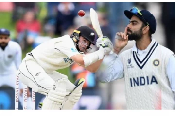 உன் பந்தை இவருக்கு விளையாட தெரியல.. நியூசிலாந்து வீரரை சீண்டிய கோஹ்லி: கமெராவில் பதிவான காட்சி