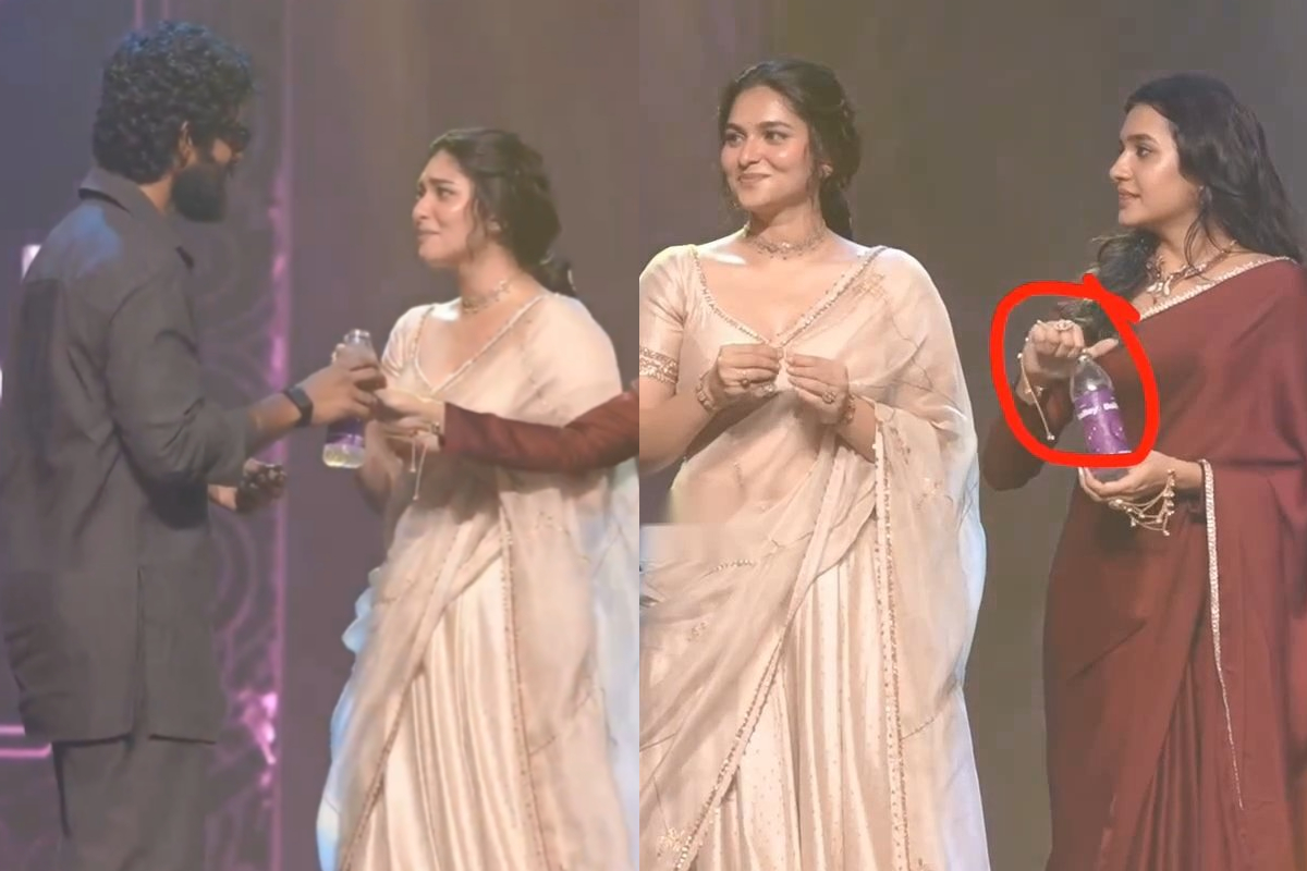 வாய் வைத்து தண்ணீர் குடித்த கயாடு, உடனே அருகில் இருந்த நடிகை செய்த செயலை பாருங்க | Kayadu Lohar And Samyuktha Trending Video