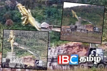 இடிக்கப்பட்ட விஷ்ணு சிலை! வலுக்கும் தாய்லாந்து - கம்போடியா எல்லை பிரச்னை