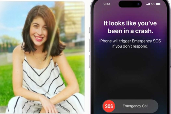 கனடாவில் பெண் ஒருவரின் உயிரை காத்த ஐபோன் | Credits Iphone Feature For Saving Her Life