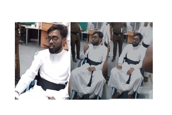 මොන අපරාධයක්ද? කතෝලික පියතුමෙක්ව වටකරන් පොලිසියෙන් ගහලා මහපාරේ දාලා  | Police Suspended For Assault Catholic Pedestrian