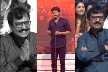 குழிபறித்ததை மேடையில் கூறிய நடிகர் விஜய்!  கையெடுத்து கும்பிடும் விவேக்.... மீண்டும் வைரலாகும் காட்சி