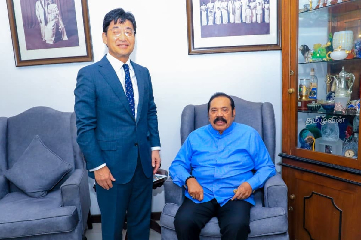 முன்னாள் ஜனாதிபதி மகிந்தவைச் சந்தித்த தென்கொரிய முன்னாள் தூதுவர் | Former South Korean Ambassador Meets Mahinda