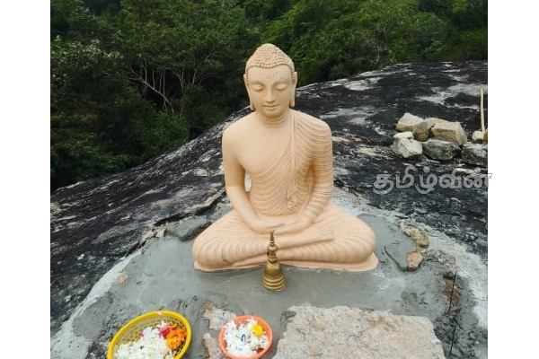 திருகோணமலையில் இனந்தெரியாதோரால் திருடப்பட்ட புத்தர் சிலை! | Buddha Statue Stolen By Unknown People In Trinco