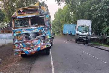 ஏ-9 வீதியில் நான்கு லொறிகள் மோதி விபத்து