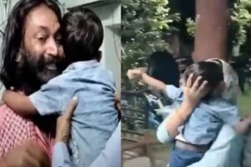 தன்னை கடத்தியவரை விட்டு பிரிய முடியாமல் கதறி அழும் குழந்தை.., பாசத்திற்கு ஏங்கும் தாயின் வீடியோ