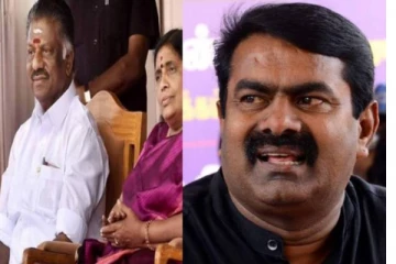 துயரத்தில் நானும் பங்கெடுக்கிறேன்! ஓ.பி.எஸ் மனைவி மறைவுக்கு சீமான் வெளியிட்ட இரங்கல் பதிவு