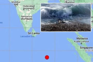 இந்திய பெருங்கடலில் சக்தி வாய்ந்த நிலநடுக்கம்: இலங்கைக்கு சுனாமி எச்சரிக்கை விடப்பட்டுள்ளதா?