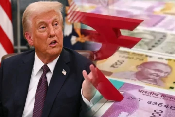 டிரம்ப் வரிவிதிப்பின் எதிரொலி; இந்திய ரூபாய் வரலாறு காணாத வகையில் சரிவு