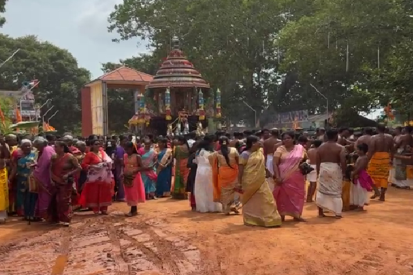 கோலாகலமாக இடம்பெற்ற குப்பிளான் கற்கரை கற்பக விநாயகர் தேர் திருவிழா! | Karpaga Vinayagar Chariot Festival Kuppilan Jaffna