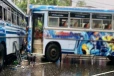 இரண்டு பேருந்துகள் நேருக்குநேர் மோதி கோர விபத்து - 40 பேர் வைத்தியசாலையில் அனுமதி